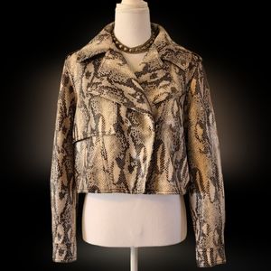 Jennifer Lopez Snake Print Jacket